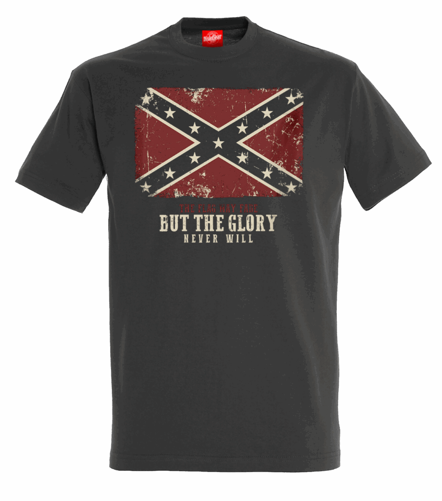 The Flag May Fade grey - 5XL