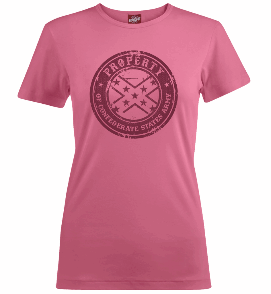 Property of CSA pink dámské triko - XXL