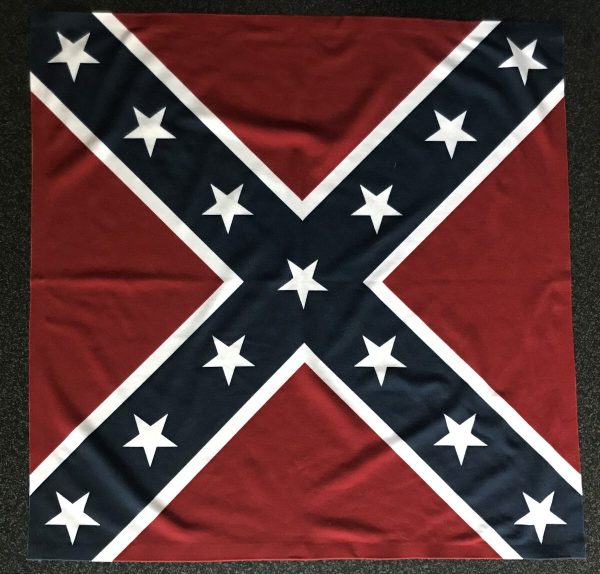 Šátek Rebel Flag 73x73cm - Obrázek 6