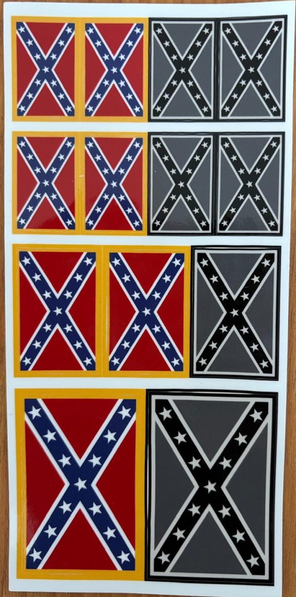 Samolepka Rebel Flag Midsize