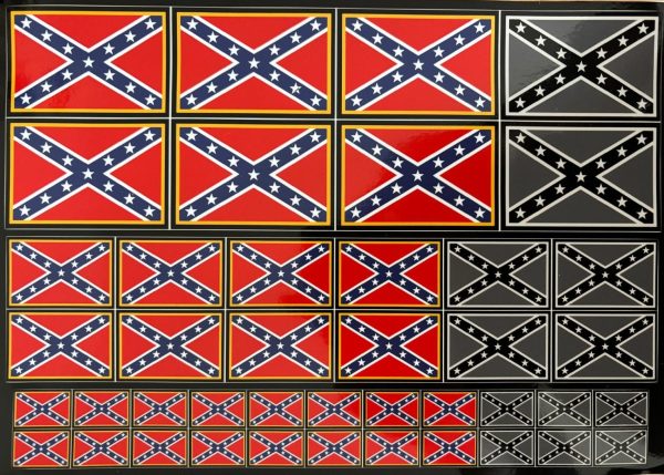 Samolepka Rebel Flag Big