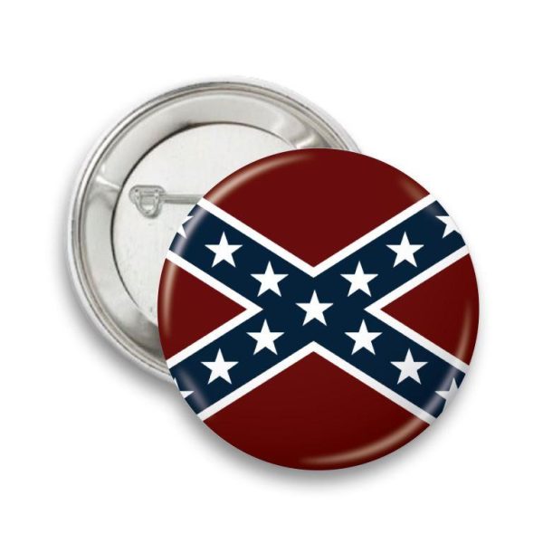 Placka Rebel Flag